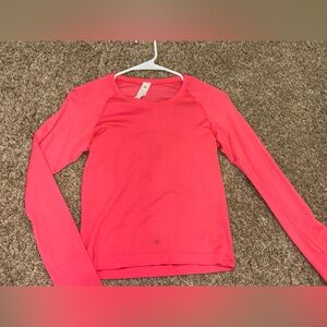 lululemon athletica Pink Long Sleeve Top